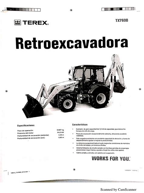 This parts manual is a detailed list of spare parts and accessories for Heavy Hydraulic Excavator Terex TX 140LC-2. . Terex 760b parts manual pdf